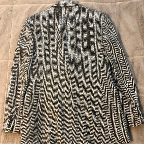 LAUREN RALPH LAUREN WOOL BLAZER BROWN & BEIGE SZ 6 - Picture 2 of 4